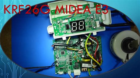 errore clima e3 comfee, midea. kfr26g .